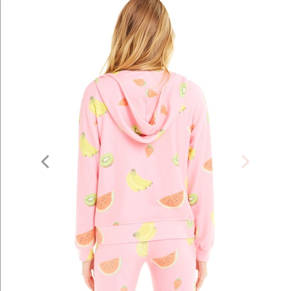 NWT WILDFOX Tutti Fruity Venice Zip Hoodie - Picture 3 of 8
